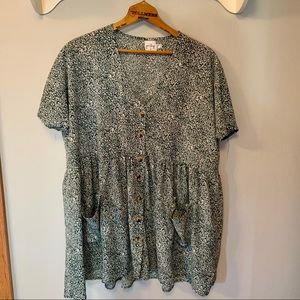 Princess Polly green shift dress